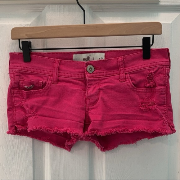 Hollister Pants - Pink Hollister Shorts